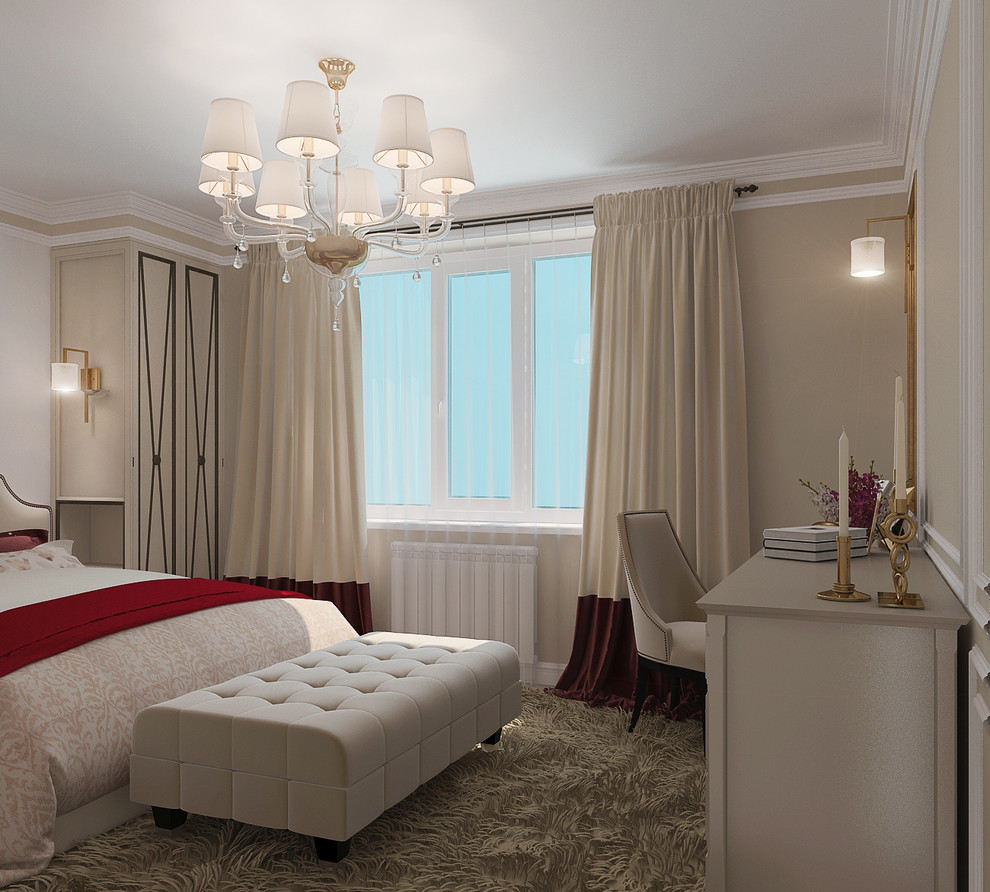 Спальня, современная классика