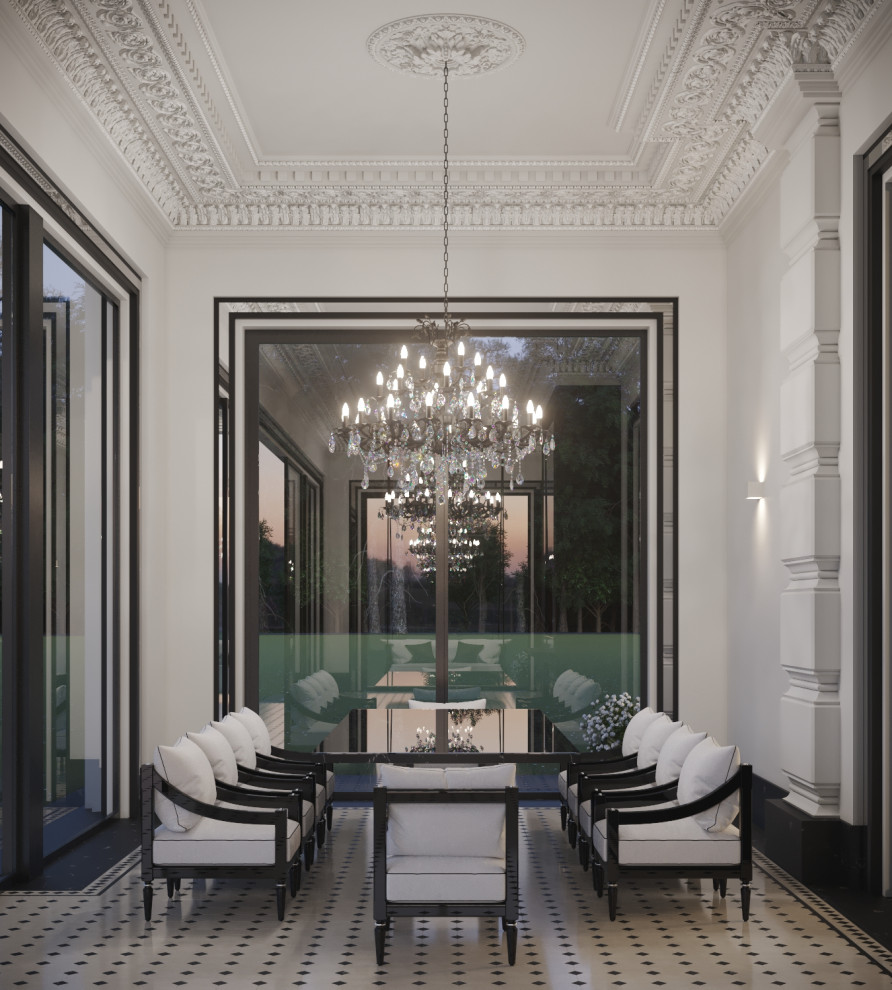 Разработка и оформление проекта загородной резиденции в классическом стиле