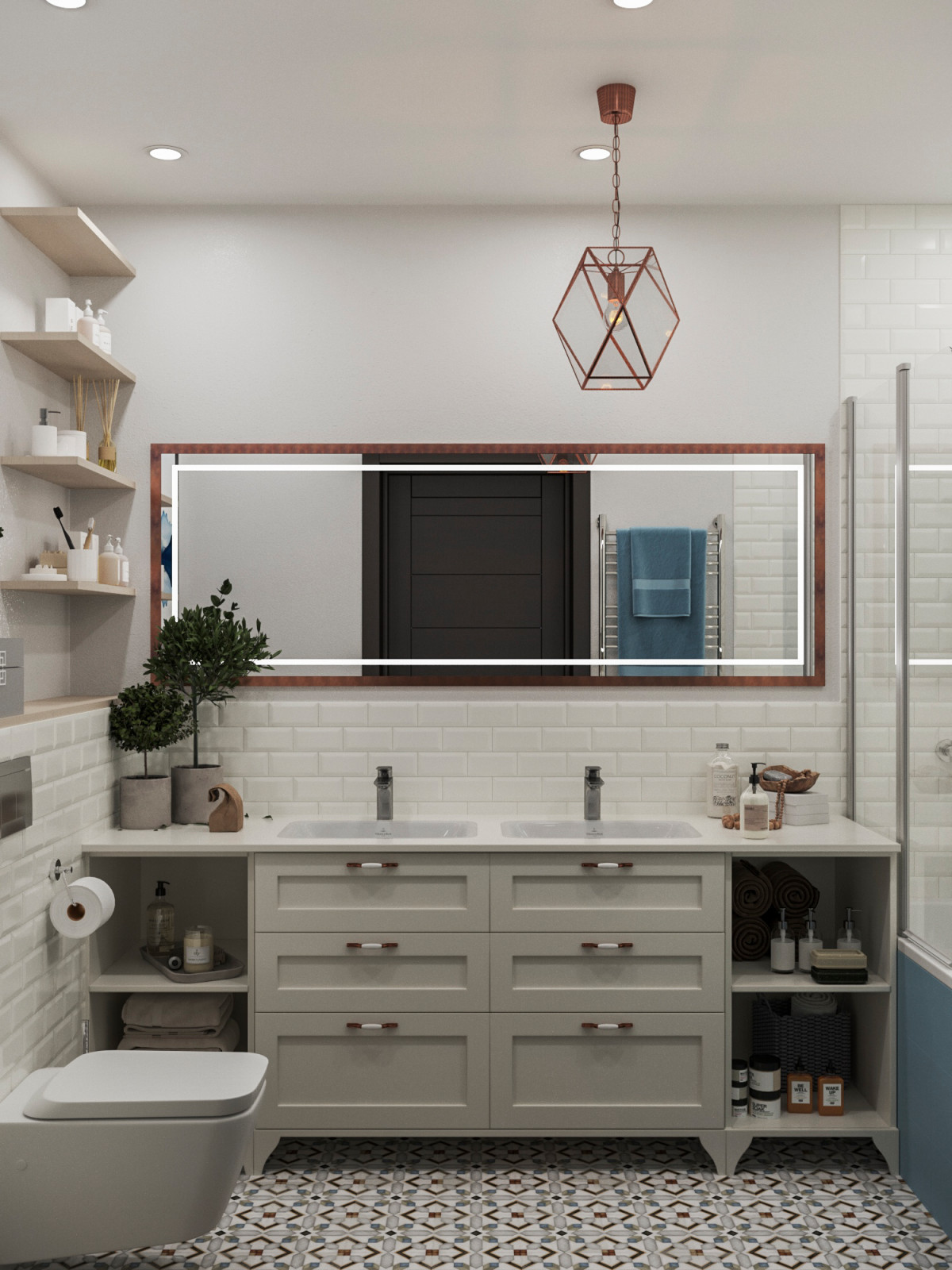 Дизайн интерьера санузлов