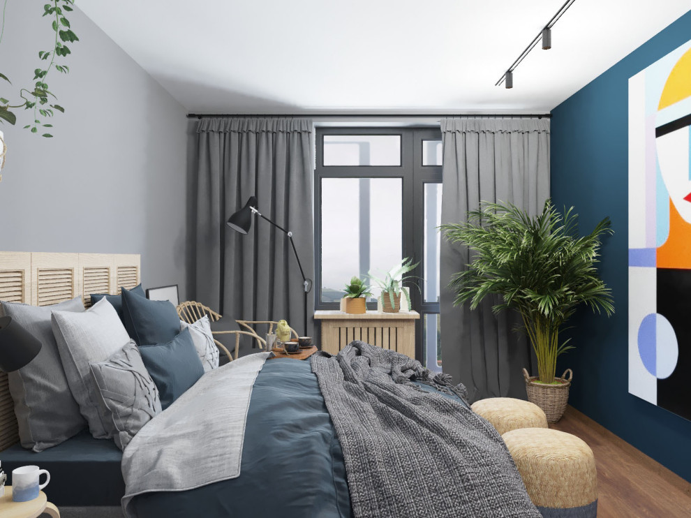 Лофт с абстракцией