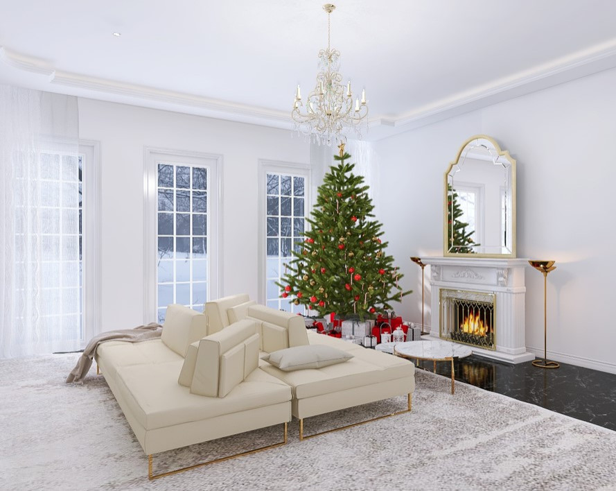 Обложка проекта: КАМИННЫЙ ЗАЛ (арт-деко)