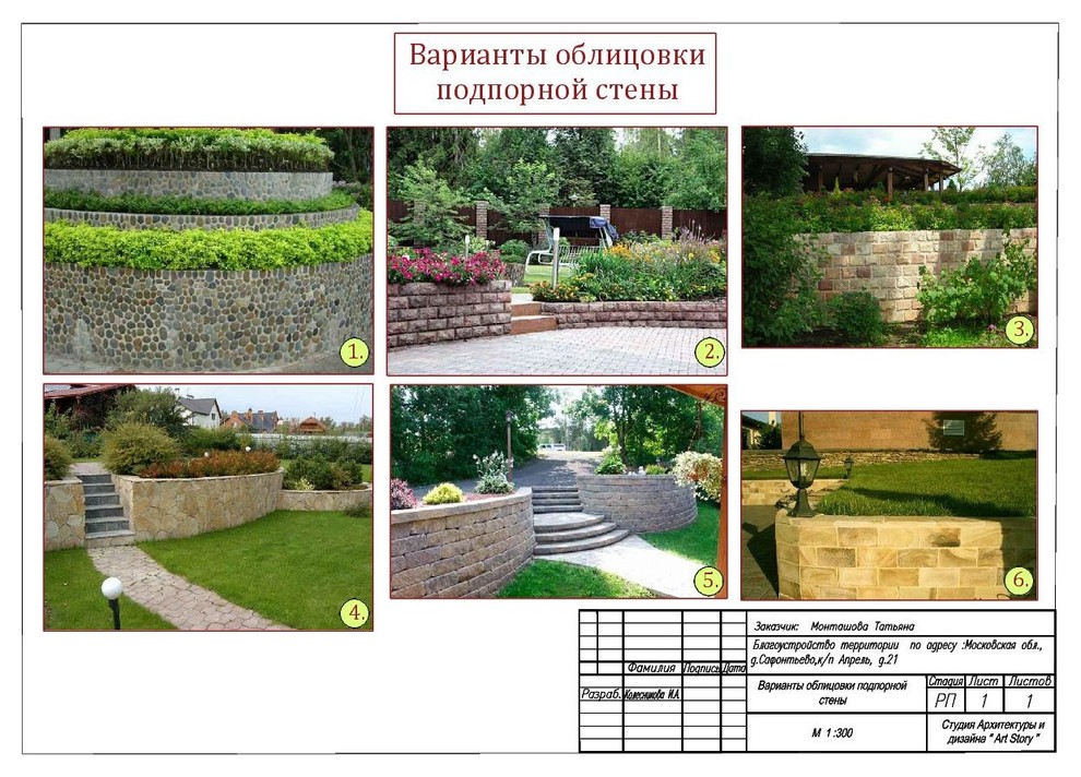 Ландшафтный дизайн - проект 40 соток