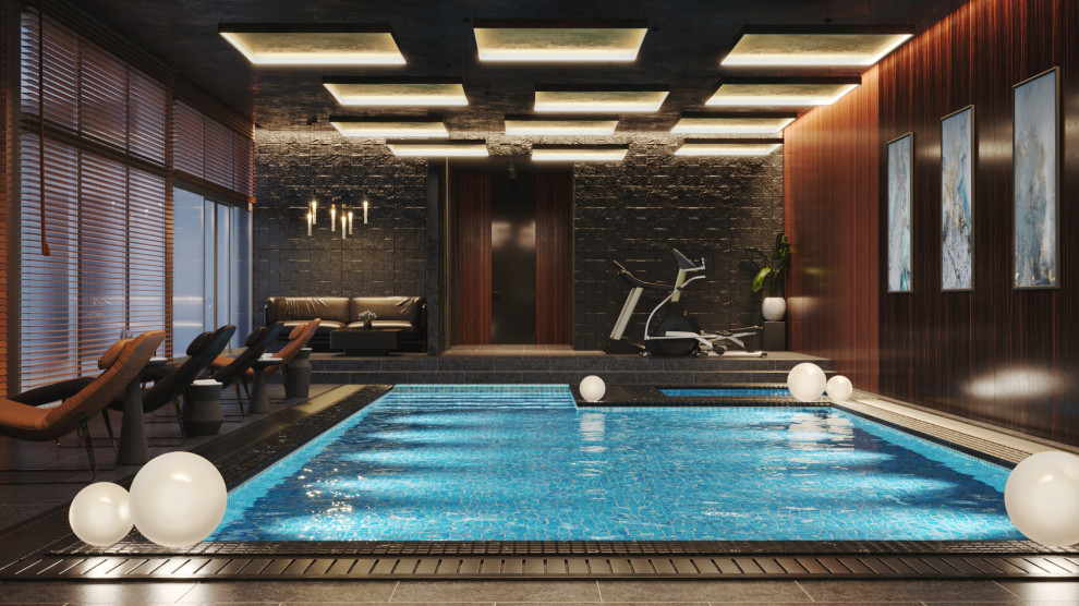 Большой дом с беседкой