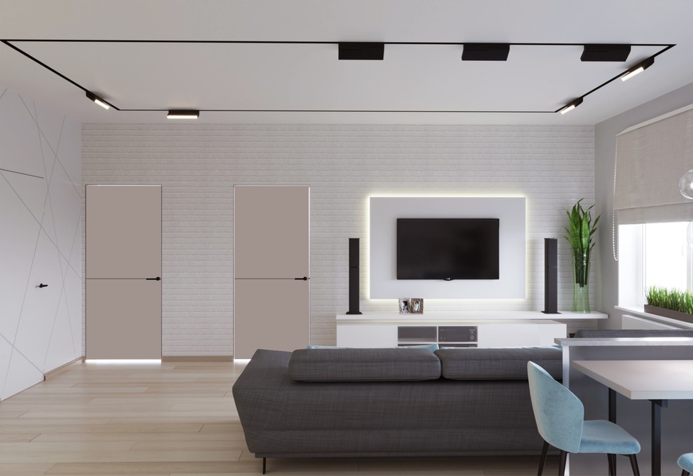 Гостиная в минимализме.