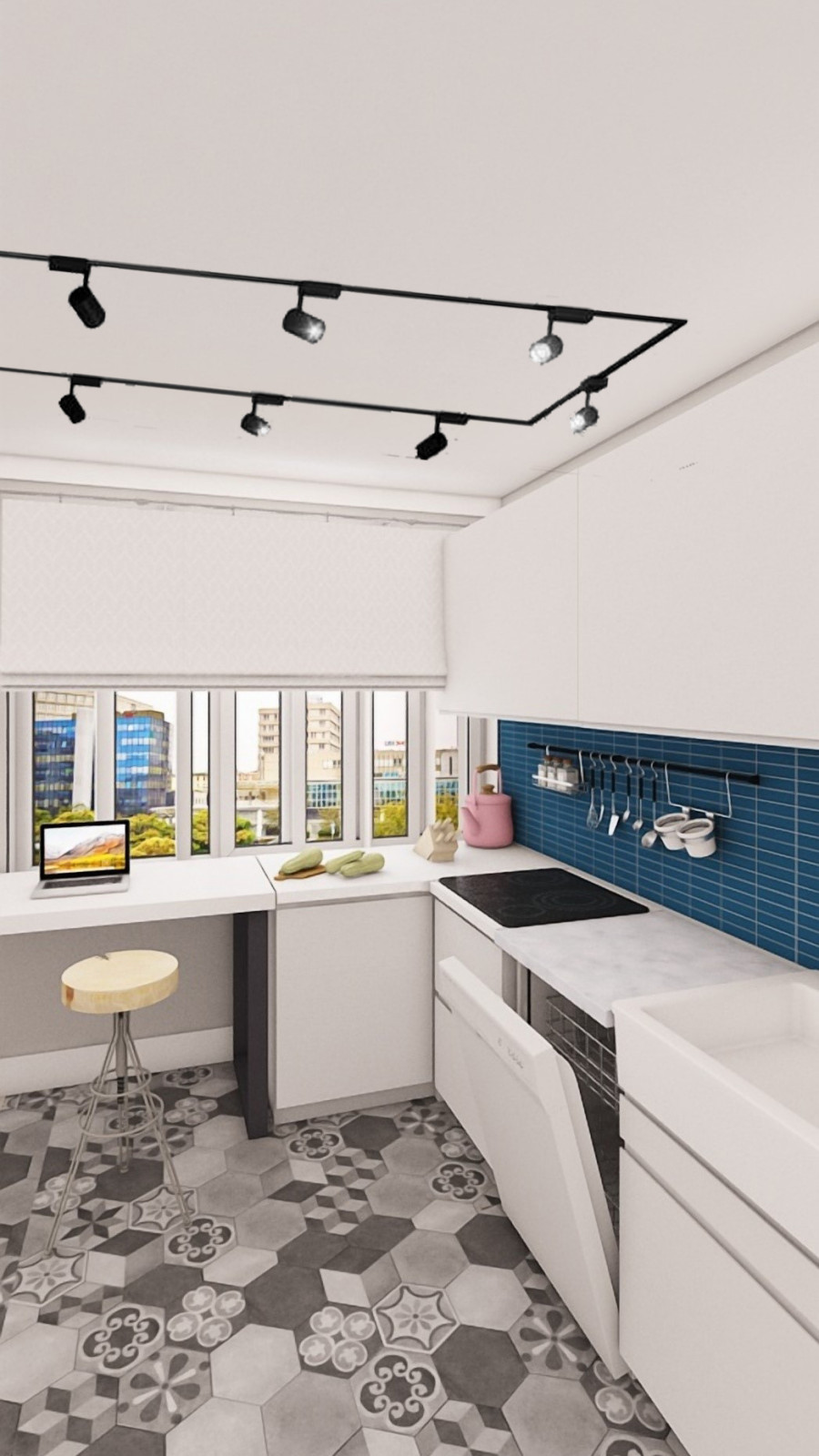 Il progetto di appartamento per una giovane famiglia