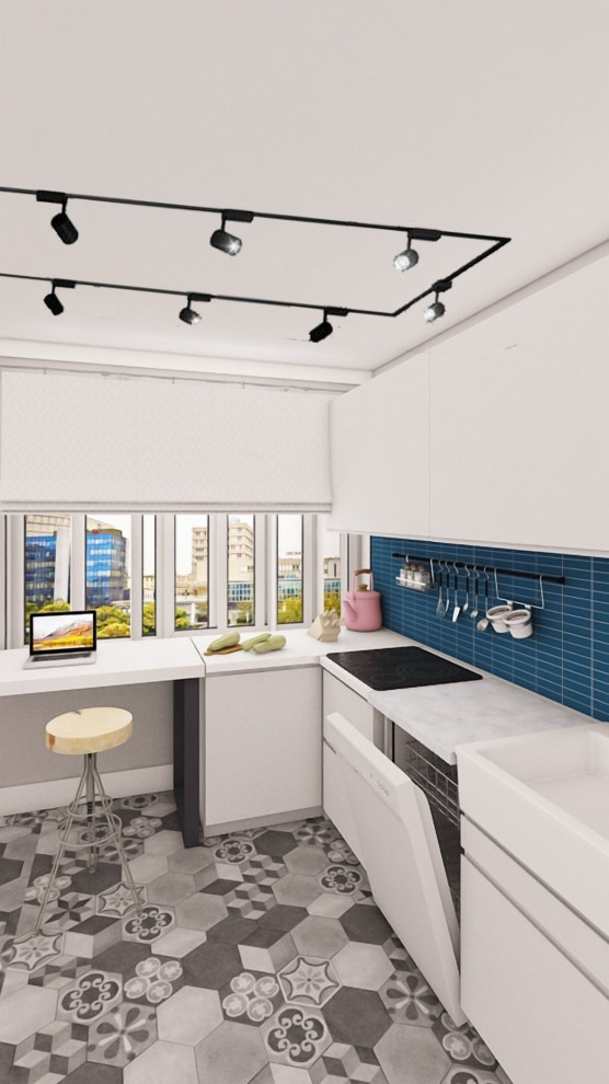 Il progetto di appartamento per una giovane famiglia