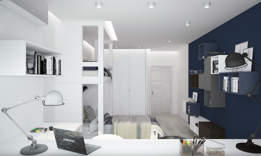 Обложка проекта: Квартира Множество оттенков серого — Детская Комната