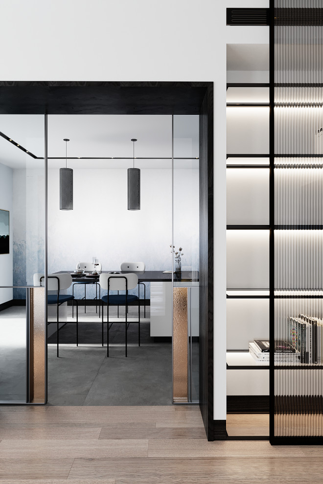 Гостиная и кухня