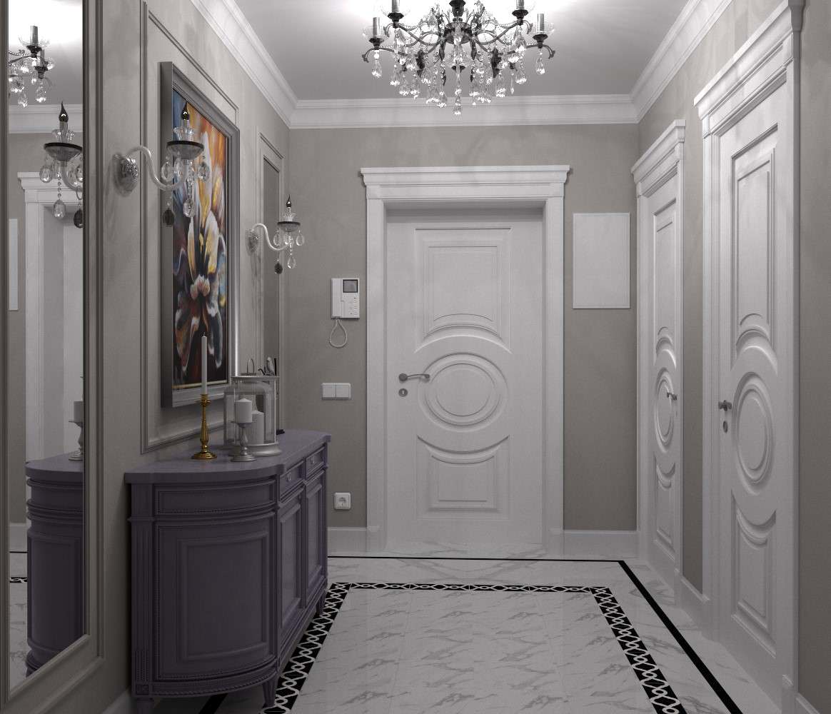 Обложка проекта: Интерьер квартиры во Владикавказе на Пр. Коста, 83. Классика.