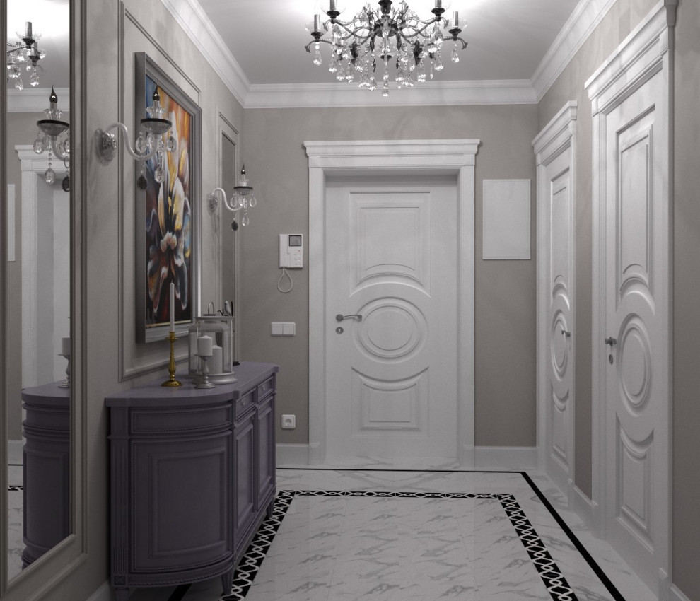 Обложка проекта: Интерьер квартиры во Владикавказе на Пр. Коста, 83. Классика.