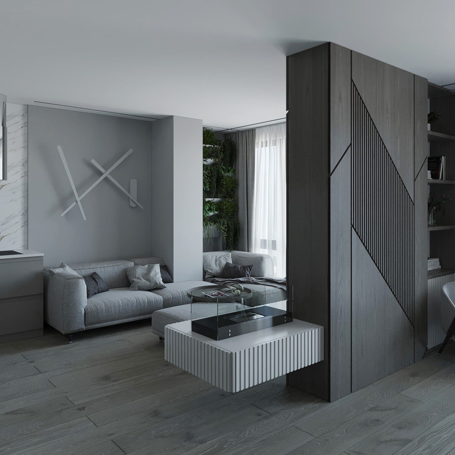 Интерьер в светлых тонах САМАРА