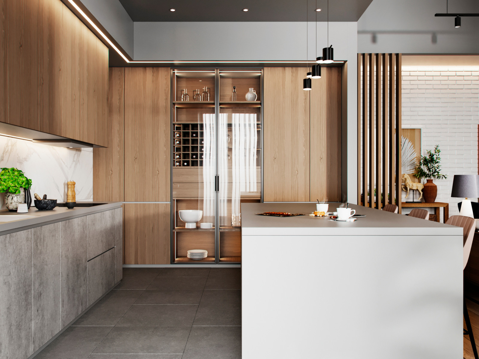 современный дом