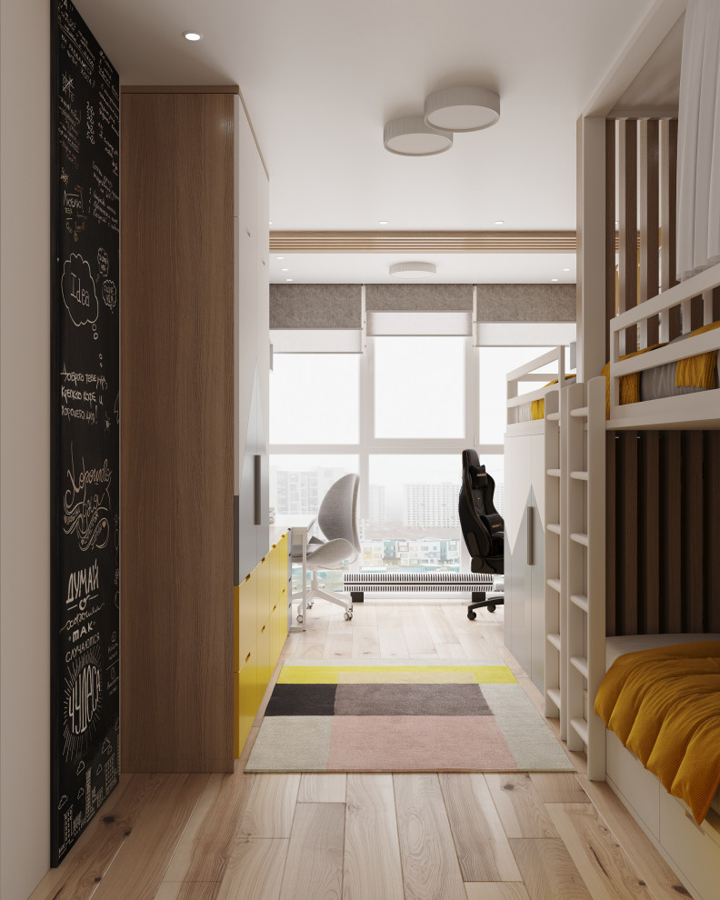 Обложка проекта: ЖК Домодедово Парк (70м2) | Шафрановый штрих