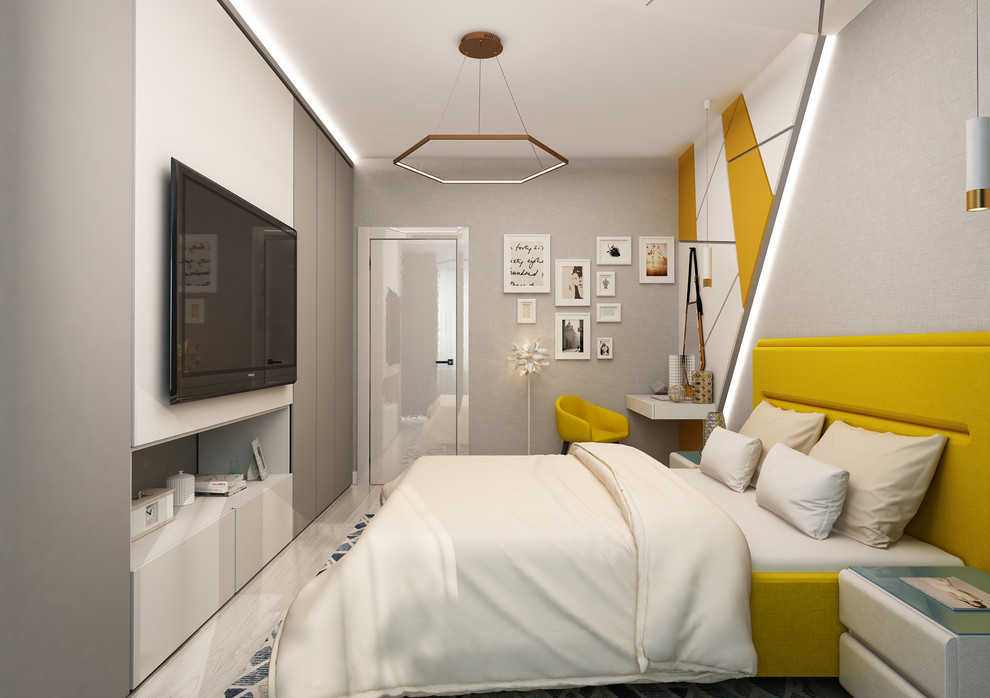 Обложка проекта: Дизайн в мкр. Хороший, Калуга (двушка, спальня)