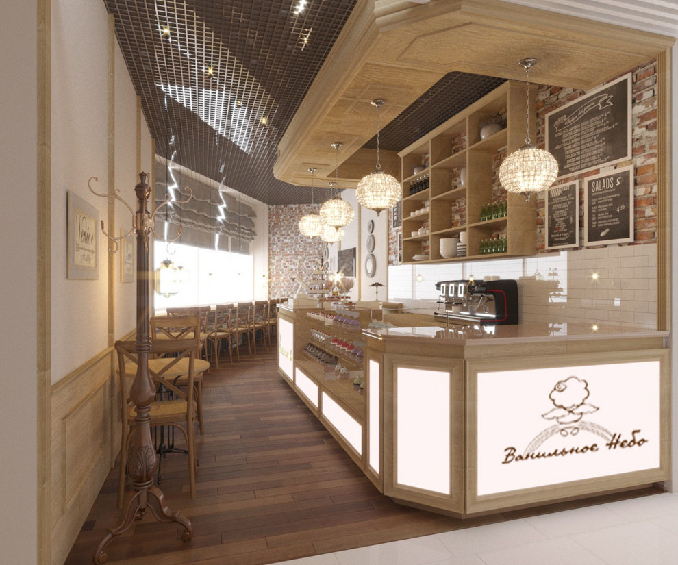 Обложка проекта: кафе в Бэйкер плаза