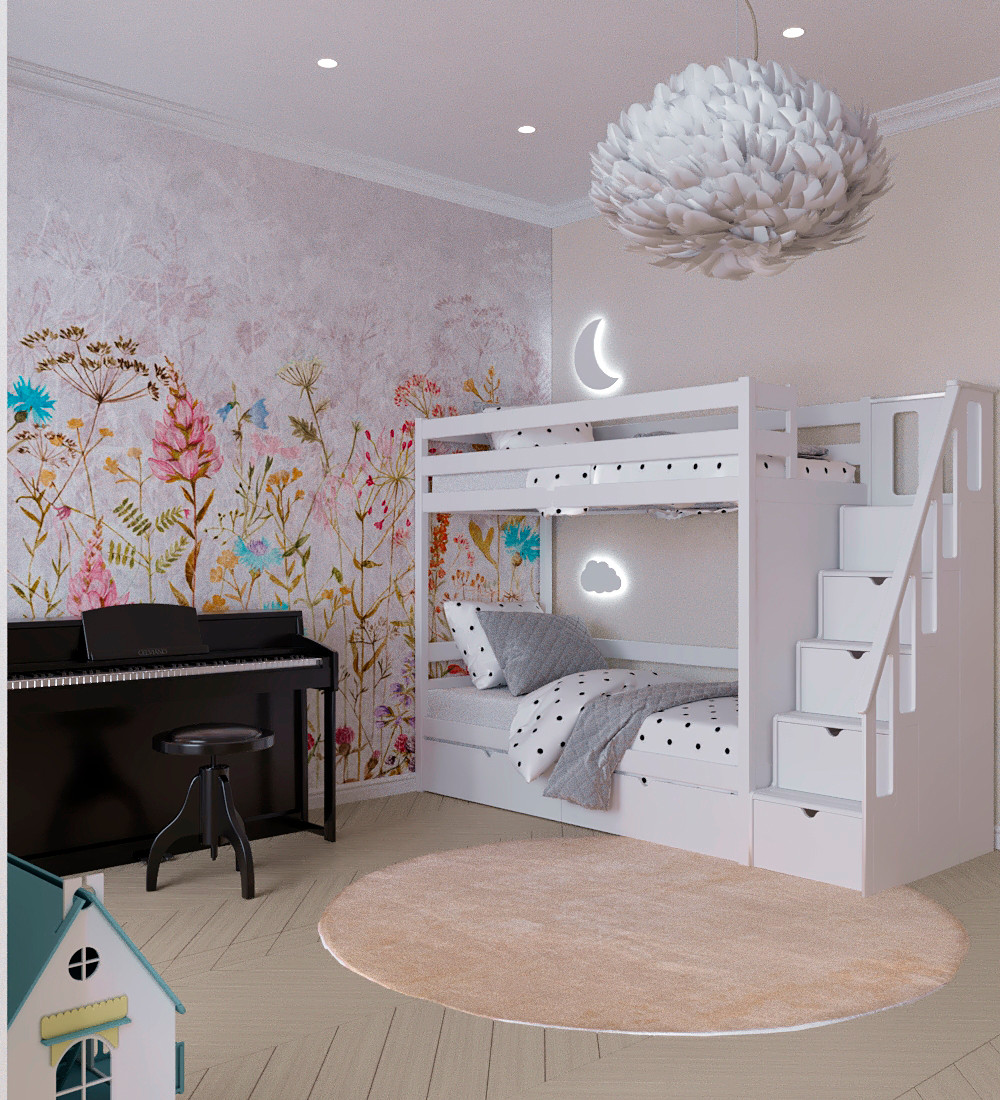 Квартира в стиле неоклассика в ЖК FAMILIA