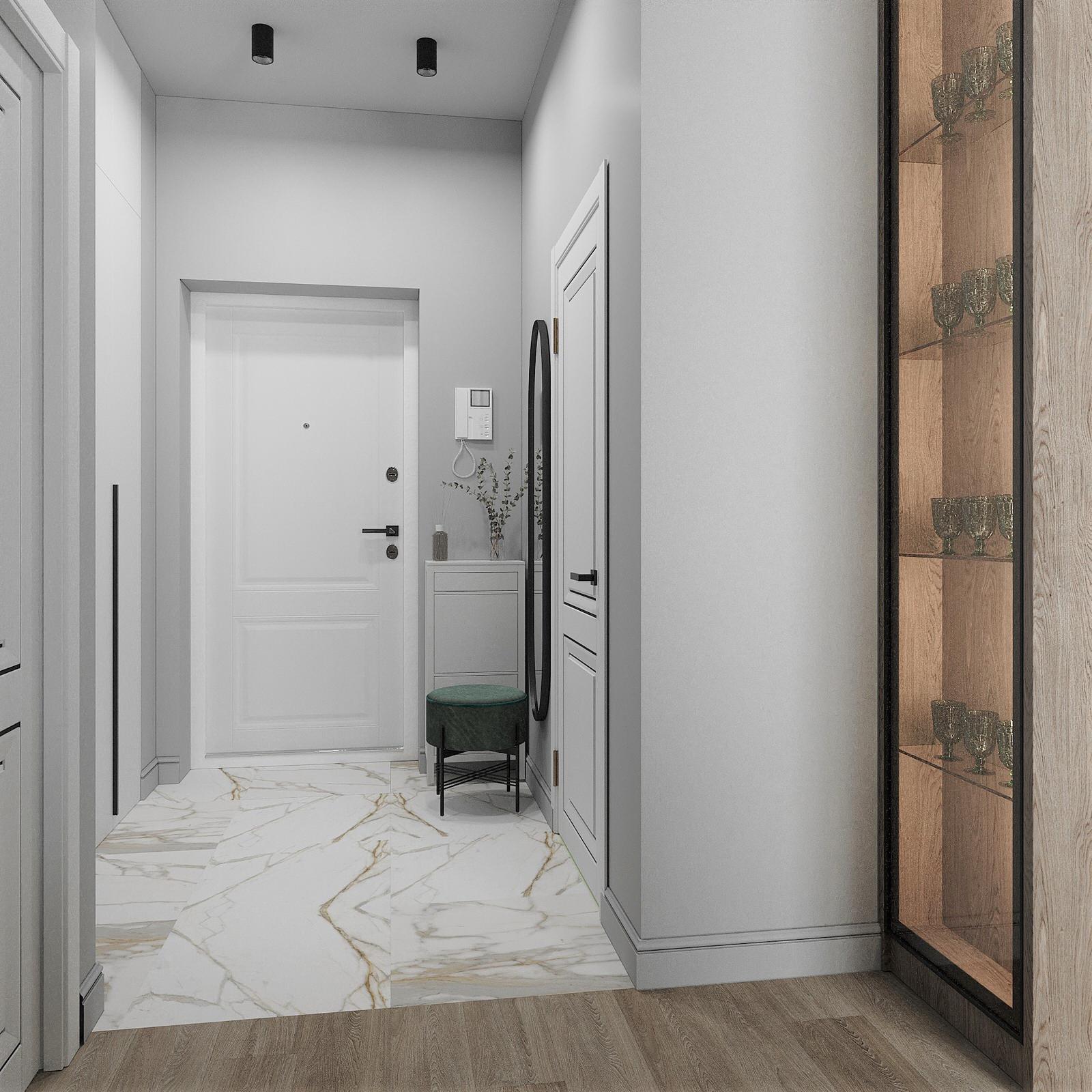 Однокомнатная квартира 37,4м2 ЖК Преображение