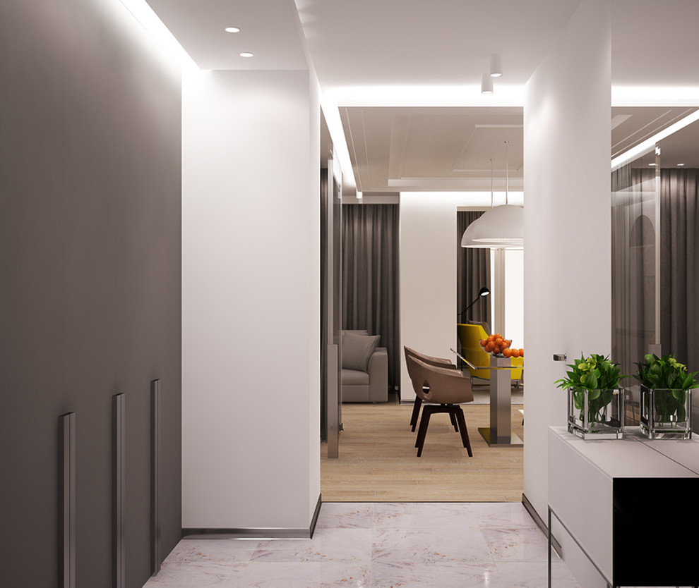 Пространство для молодой девушки . 50 кв.м.