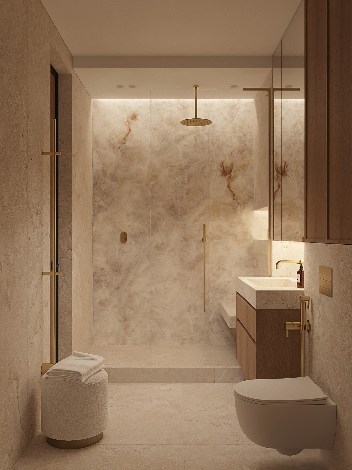 Обложка проекта: Квартира 110 м2 в ЖК Нагорный, г. Екатеринбург