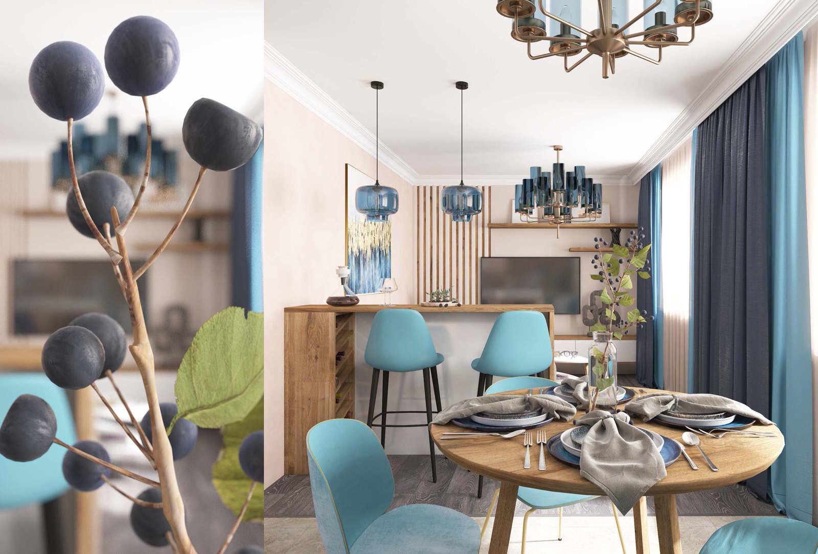 Обложка проекта: Кухня проект ЖК Гольфстрим