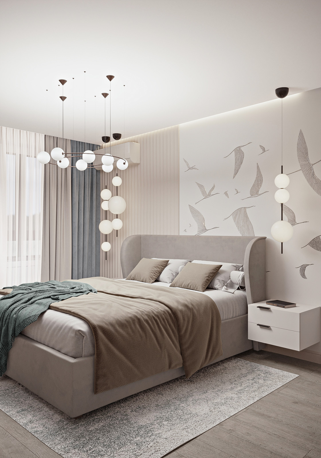 Интерьер квартиры в ЖК Мандарин