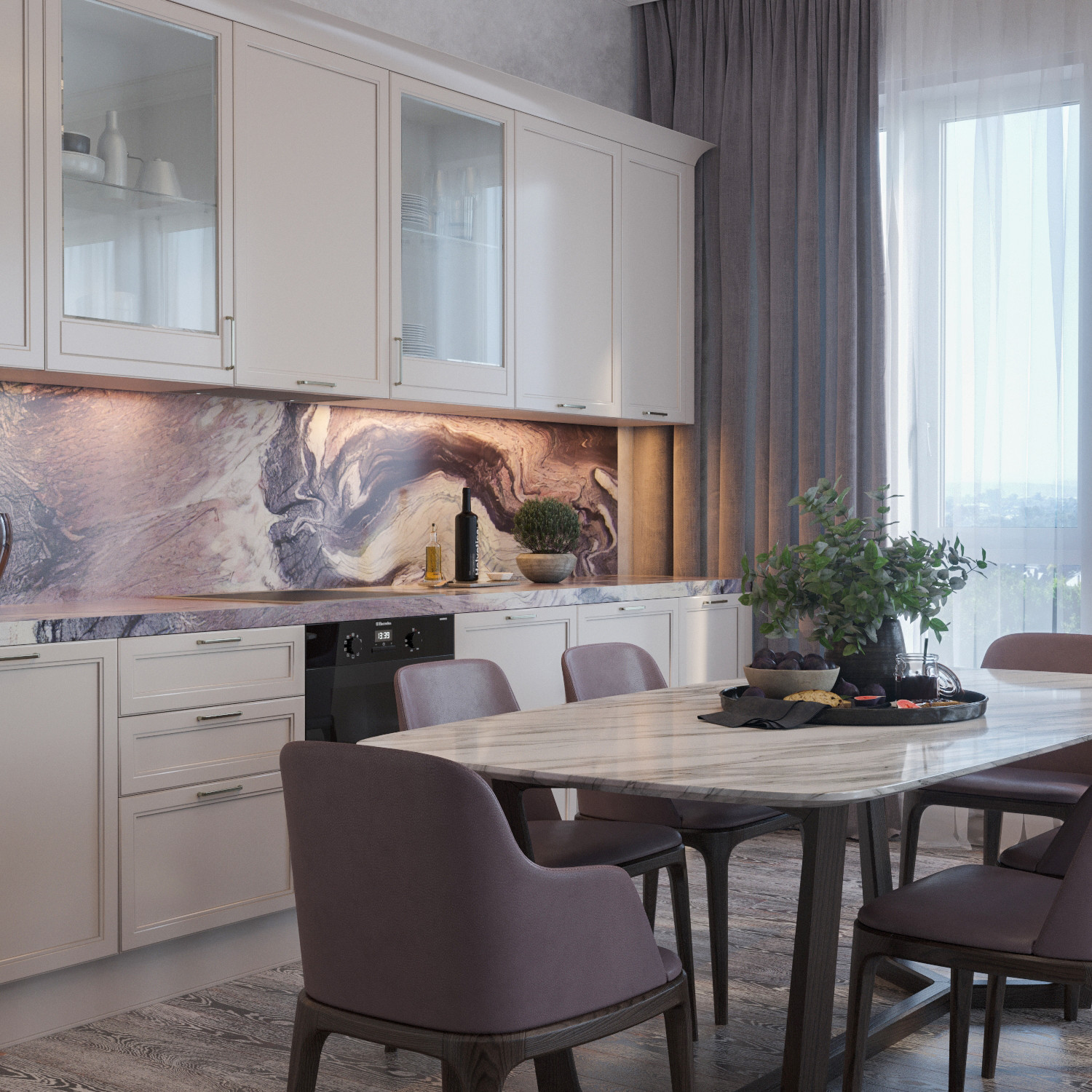 С видом на Яузу в ЖК Резиденции Архитекторов