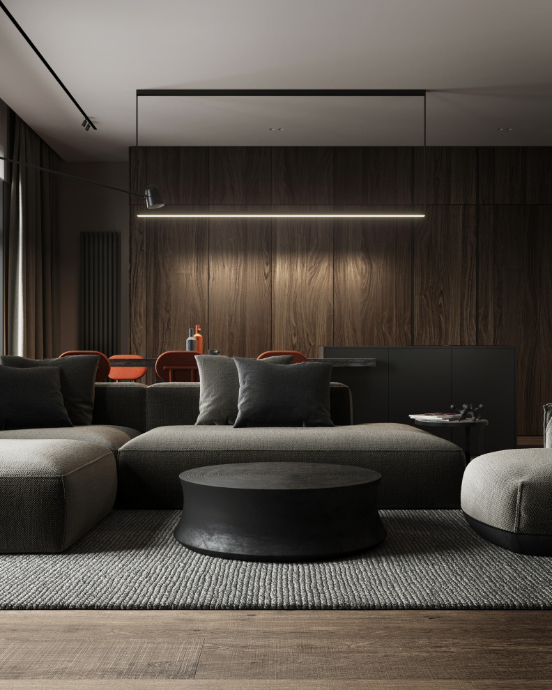 Flat in natural colours | Квартира в природных оттенках