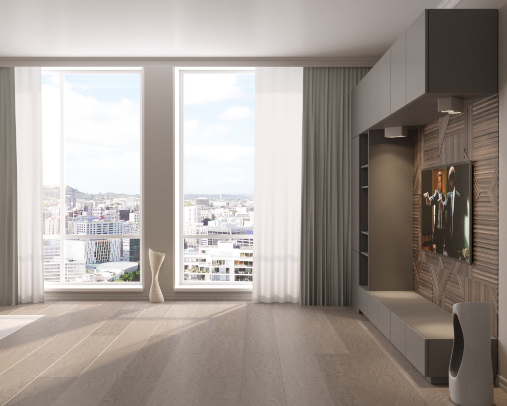 Обложка проекта: Визуализация гостиной