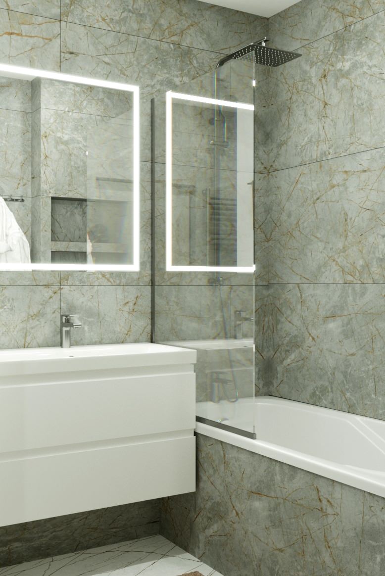 Проект Квартиры 90кв.м в Екатеринбурге