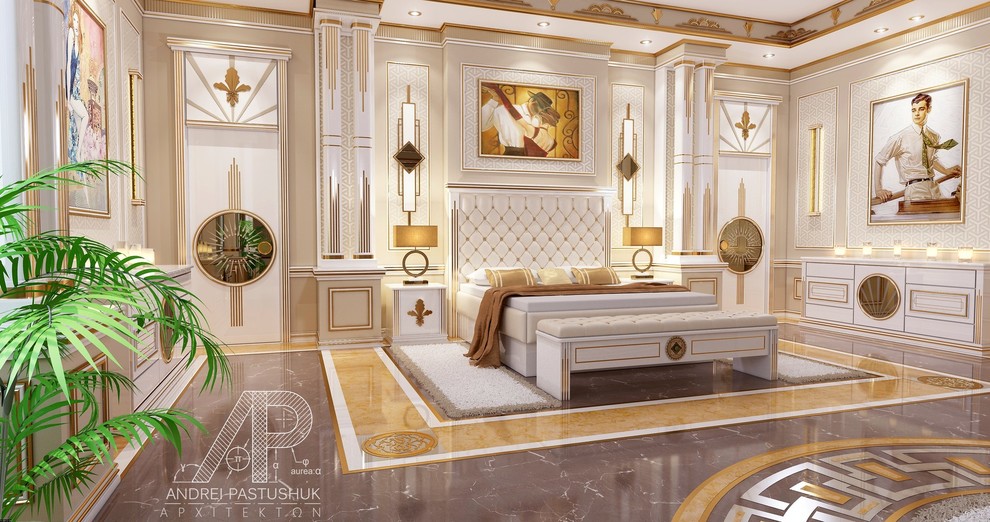 Art Deco Master Bedroom