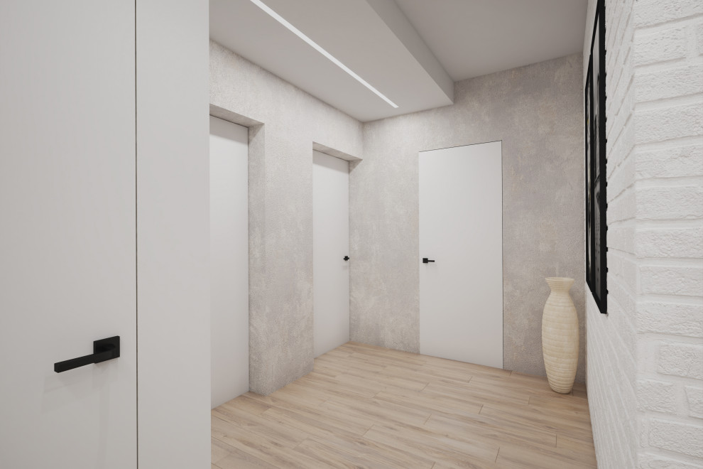 Квартира в стиле "лёгкий лофт". 70 кв.м.