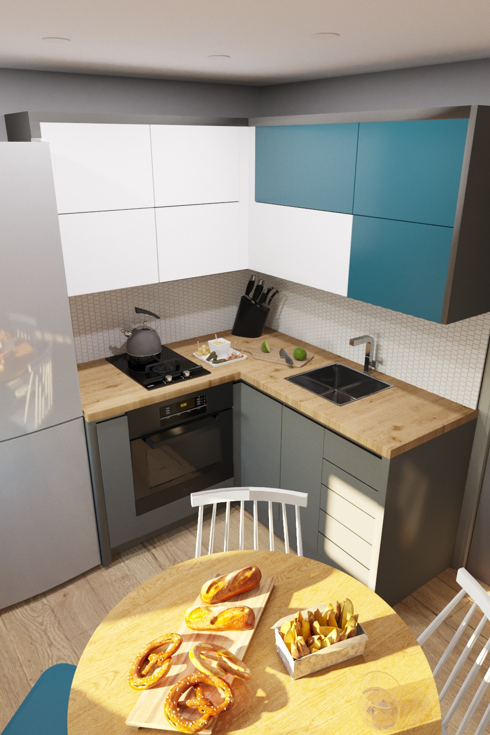 Однокомнатная хрущёвка для холостяка