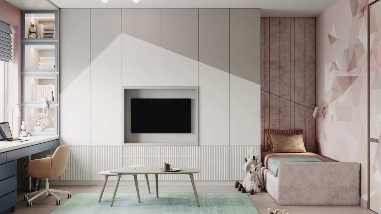 GRAY. Квартира в ЖК Дом на набережной, 64 кв.м