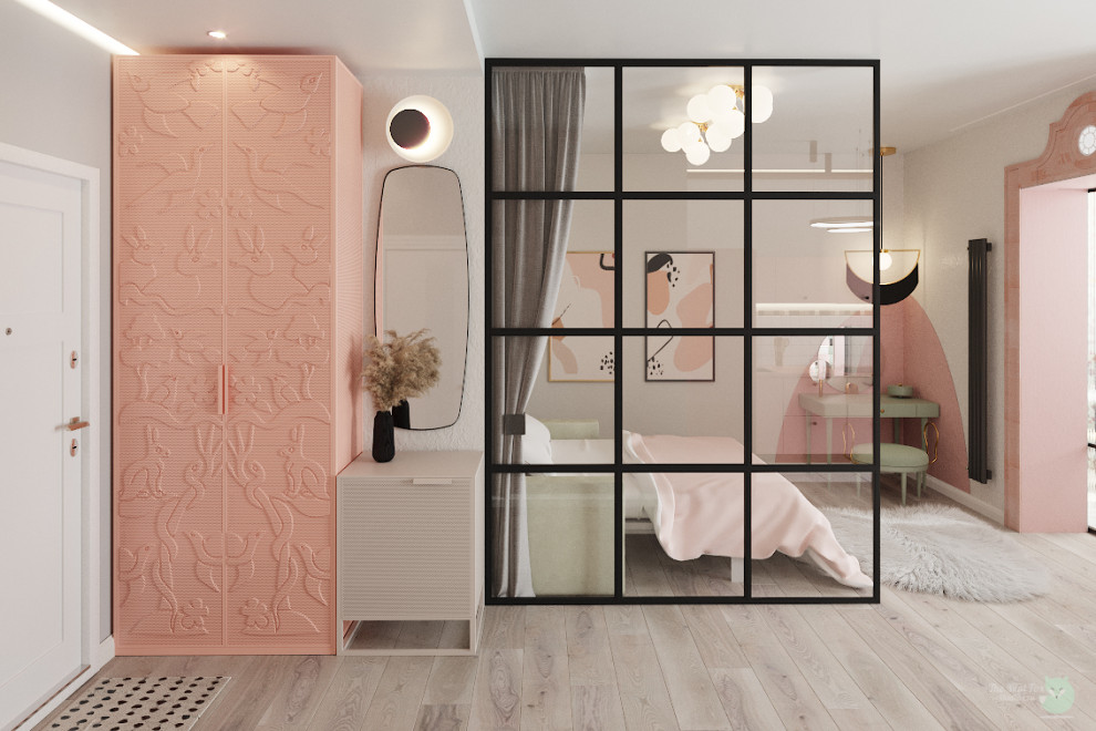 Однушка в стиле колор-блок ЖК Зеленоград Сити