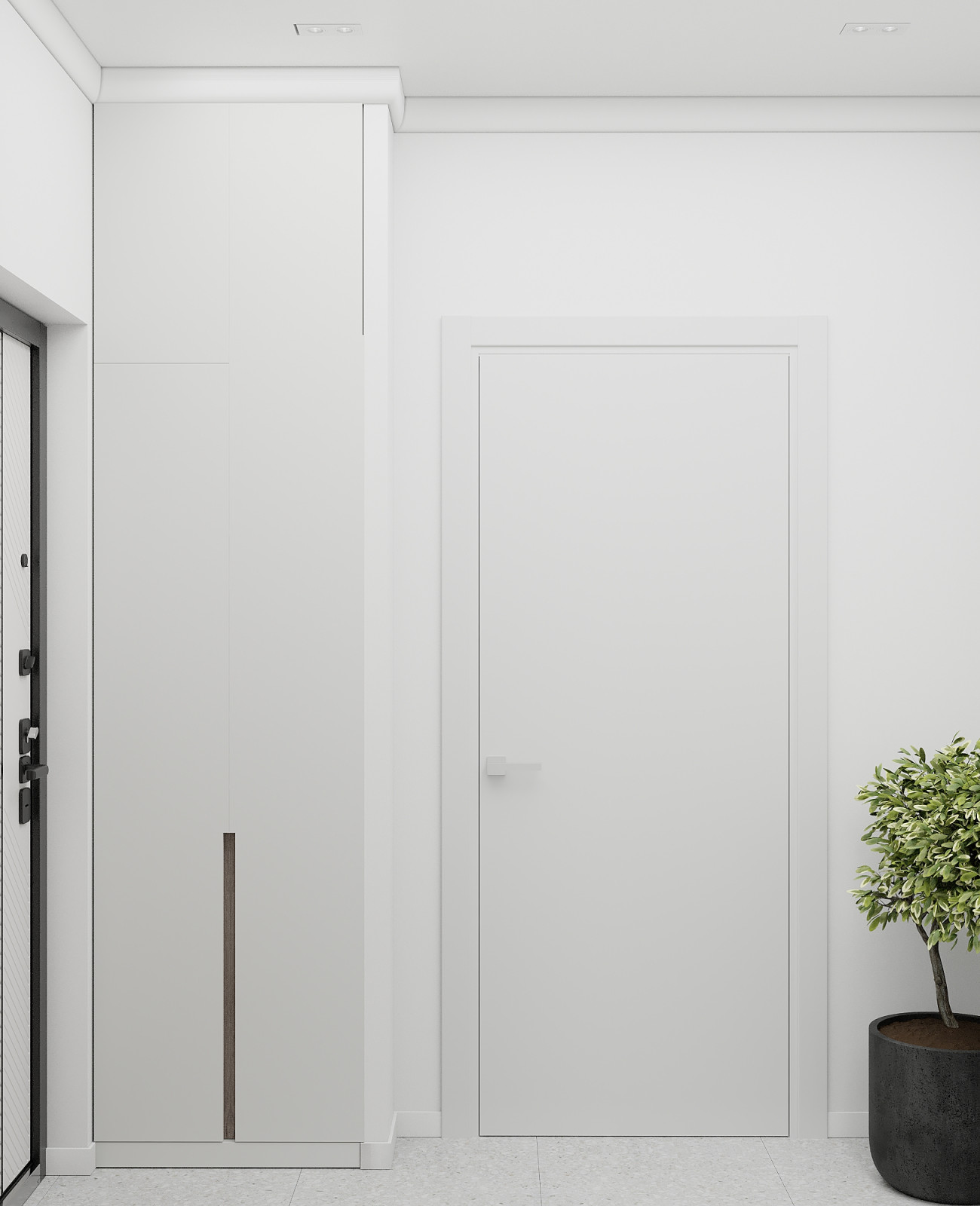 светлая прихожая