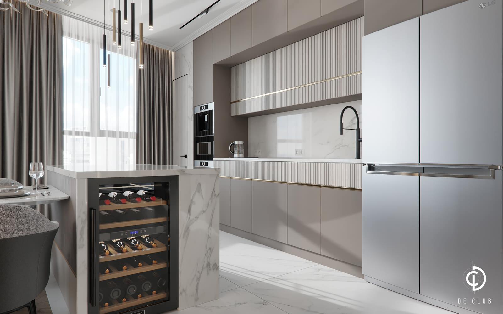 Квартира 149 м² в ЖК «Крылья»