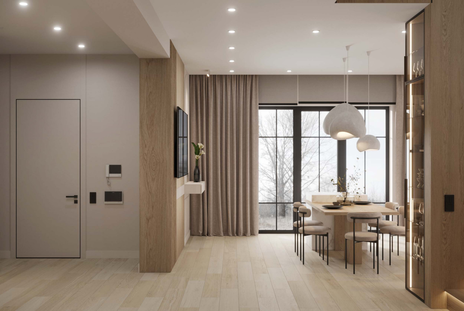 Дизайн интерьера дома в стиле Джапанди