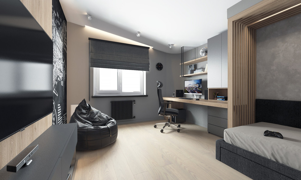 Дизайн двухуровневой квартиры в современном стиле