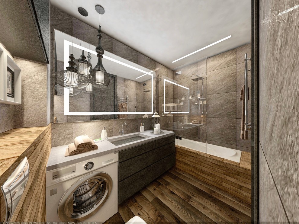 3-х комнатная квартира в современном стиле.