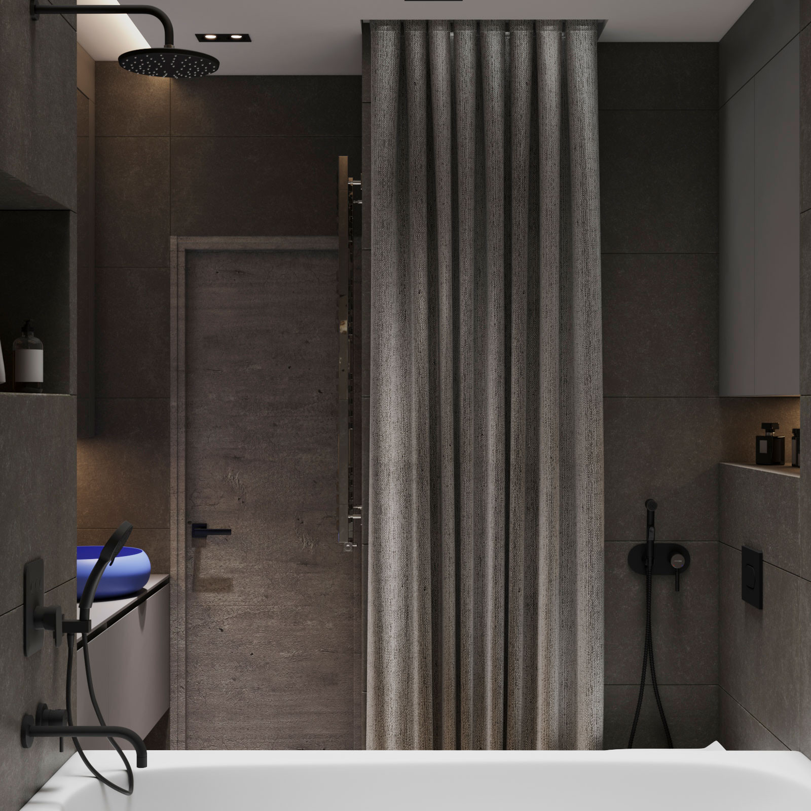 Обложка проекта: Свежая студия для молодой пары