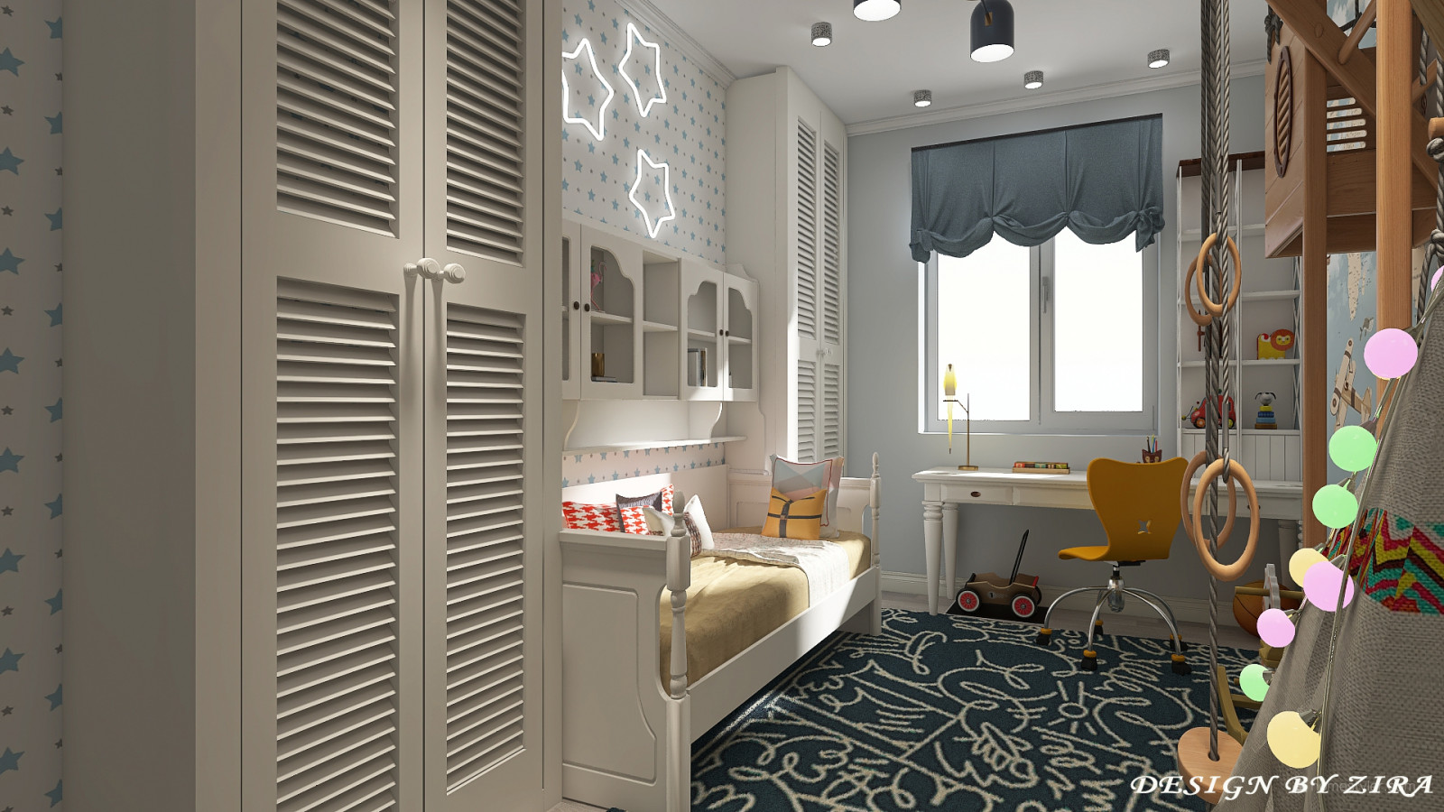 Детская комната для мальчика 2,5 года