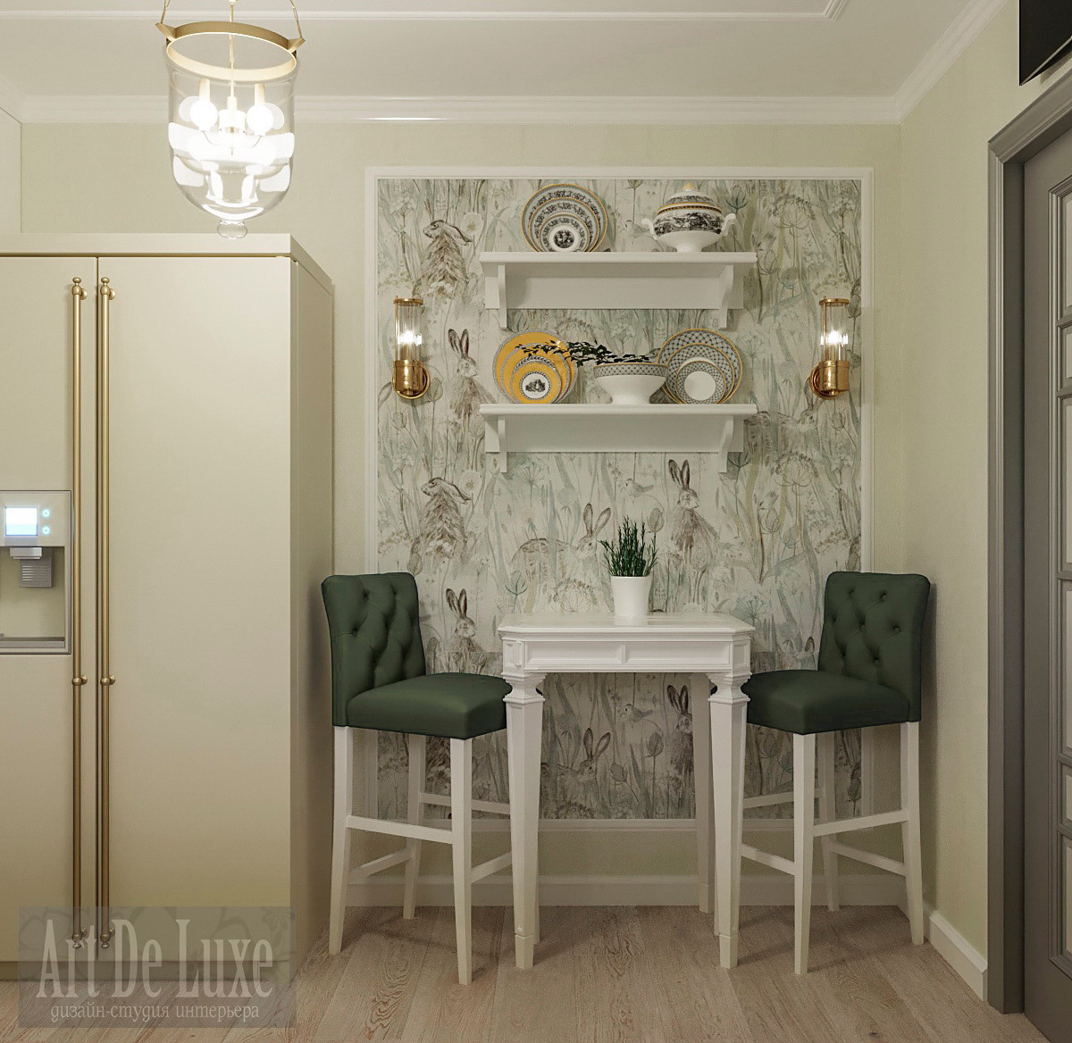 Кухня в частном доме, вариант 2