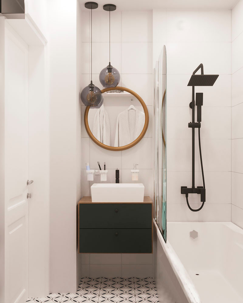 Полный проект двухкомнатной квартиры