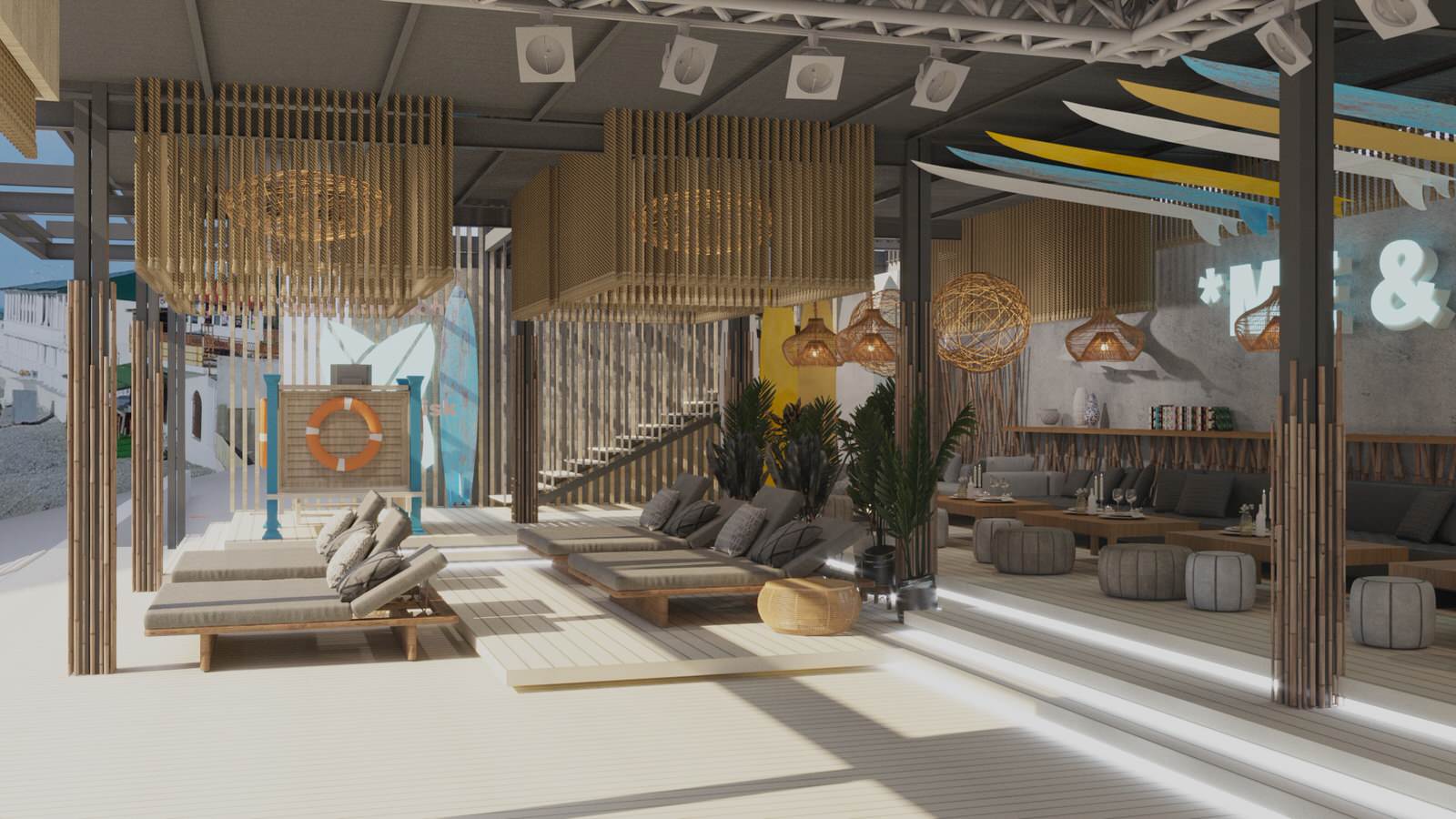 Пляжное кафе-клуб