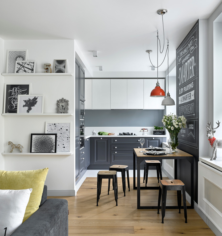 Квартира в серых тонах / gray apartment