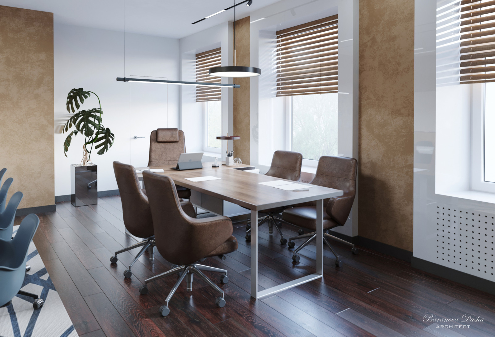 Интерьеры офиса строительной компании