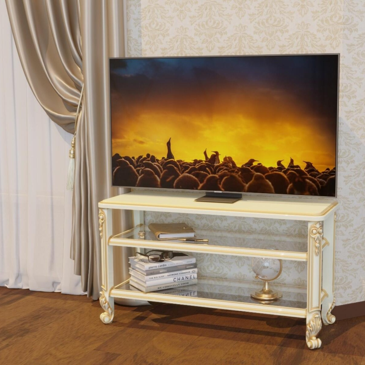 Обложка проекта: тв консоль