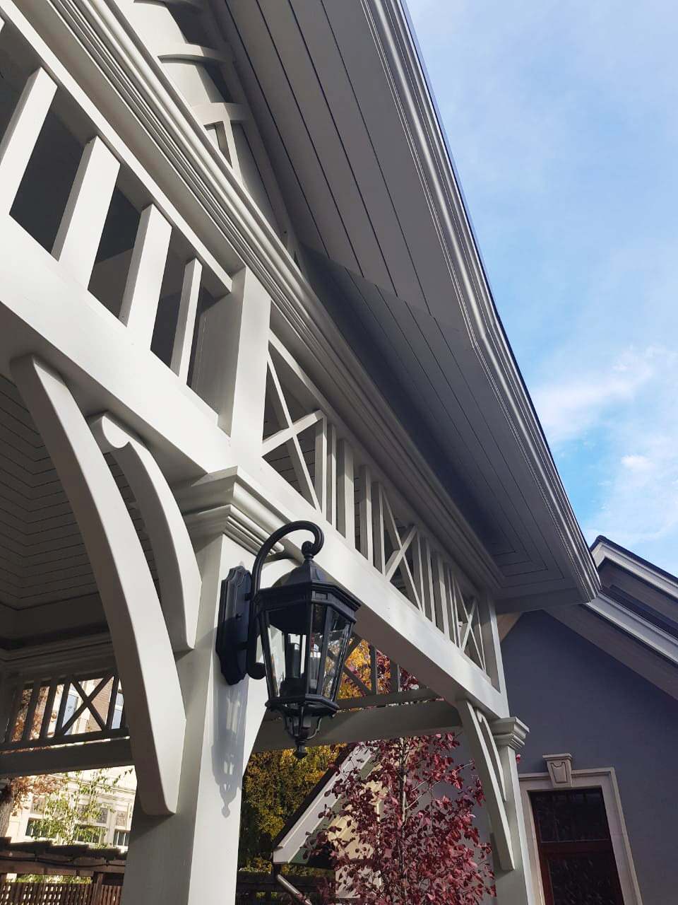 Благоустройство территории загородного дома в поселке Трувиль