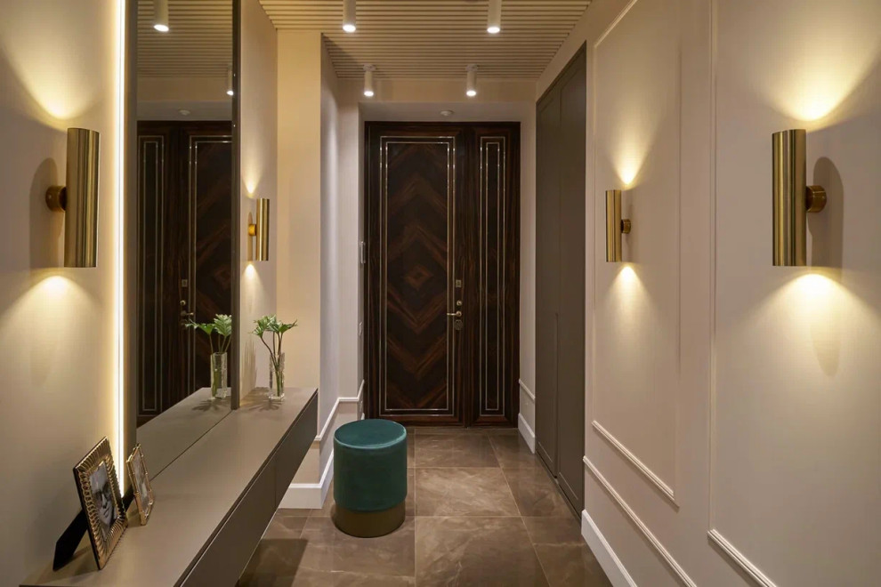 Пуф Spot в коридоре