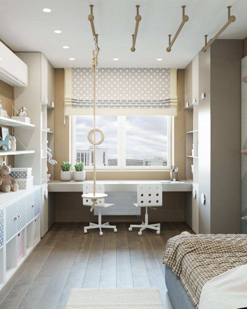 Яркая квартира 74 метра в ПетроглифПарке